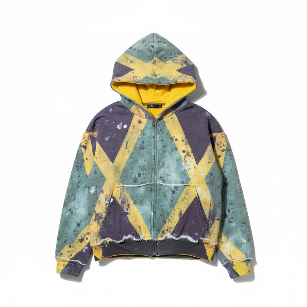 REVERSIBLE JAMAICA ZIP