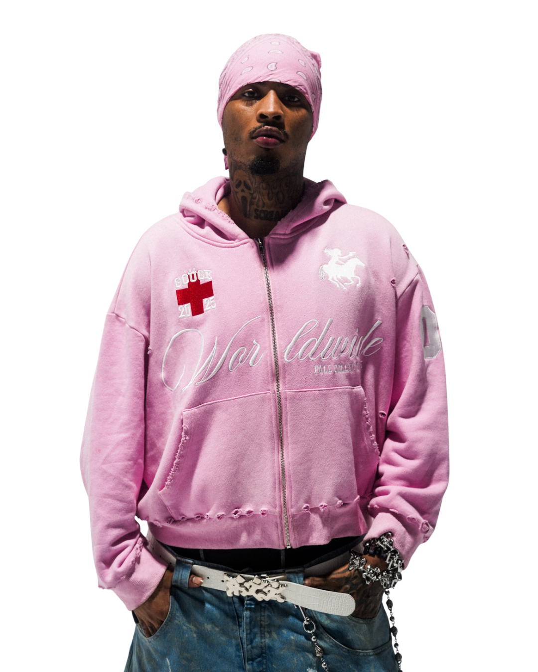 Easter Pink ZIP UP HOODIE