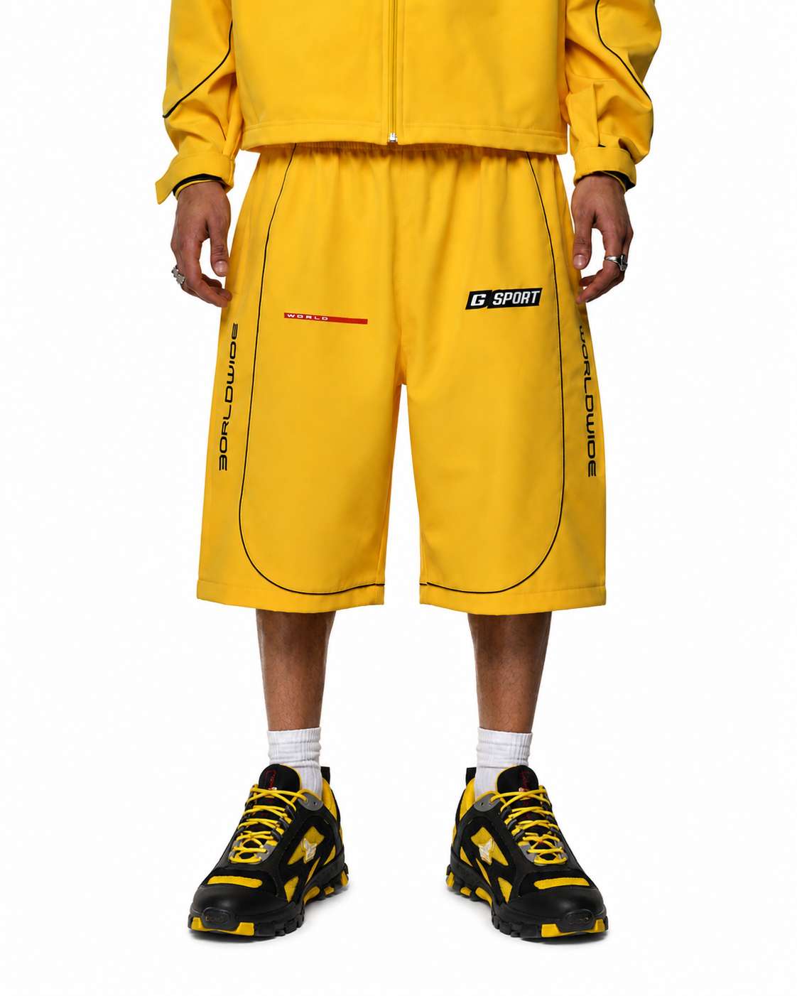 Kill Bill Yellow 3/4 Shorts