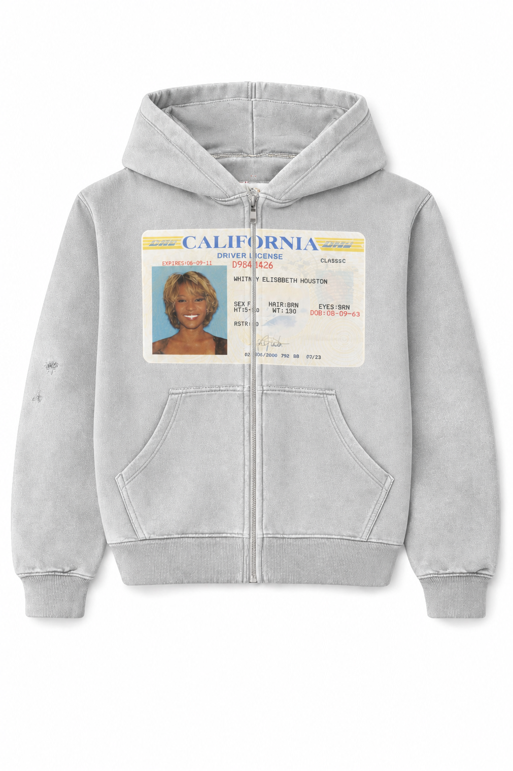 WHITNEY ZIP GREY