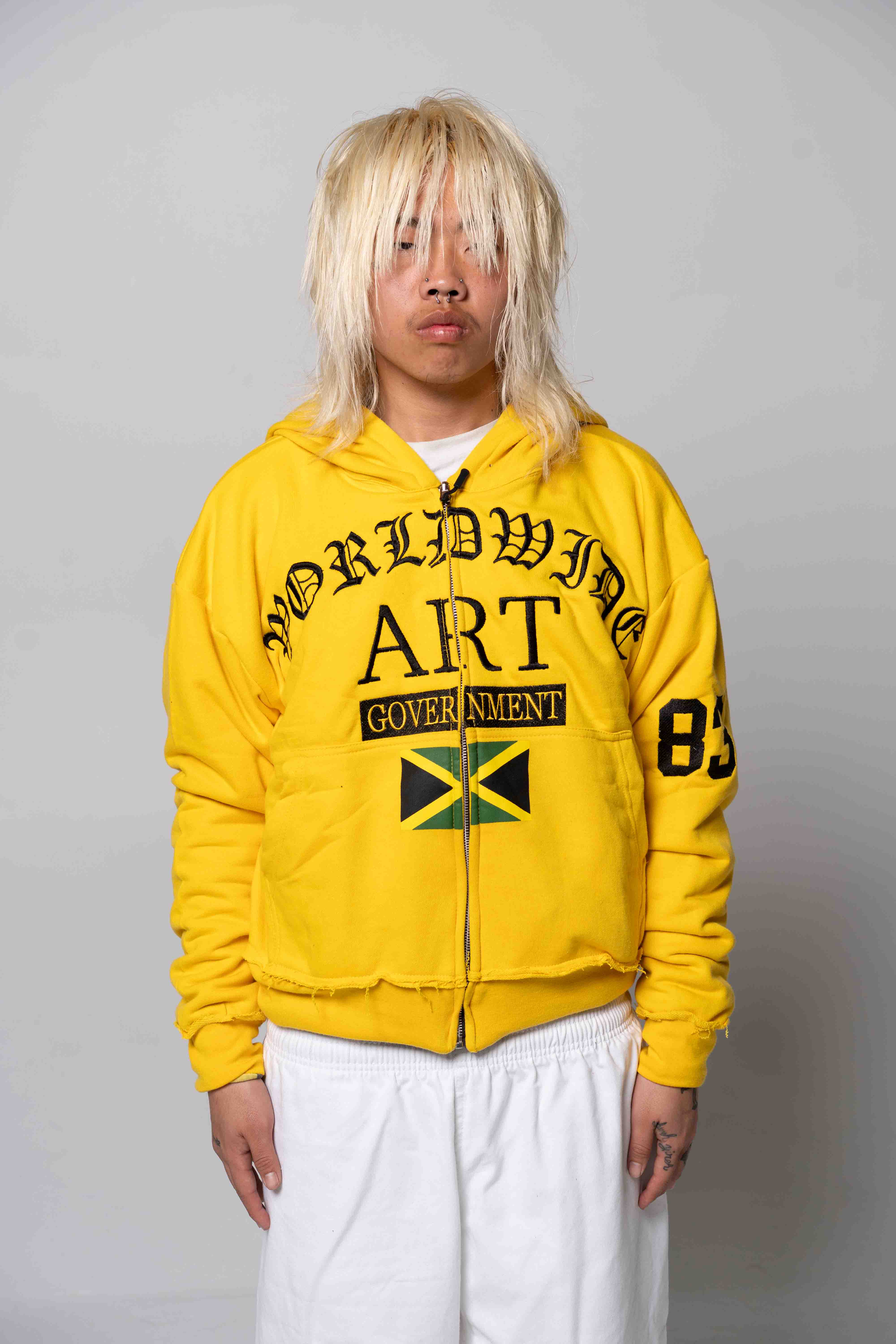 REVERSIBLE JAMAICA ZIP