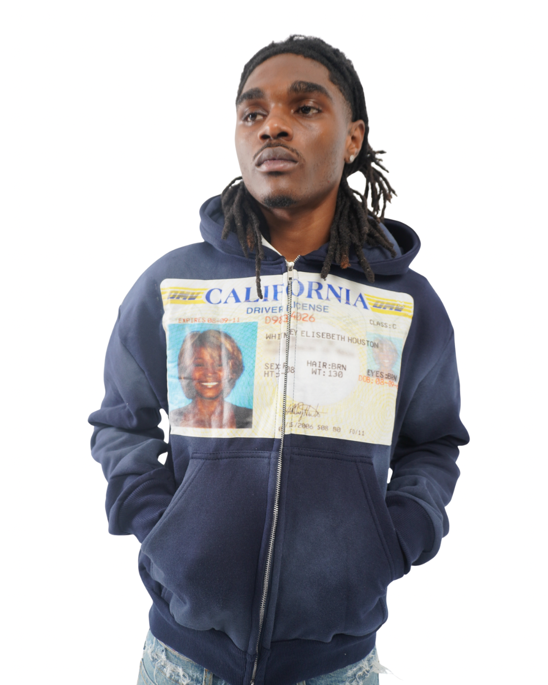 "WHITNEY" ZIP UP HOODIE