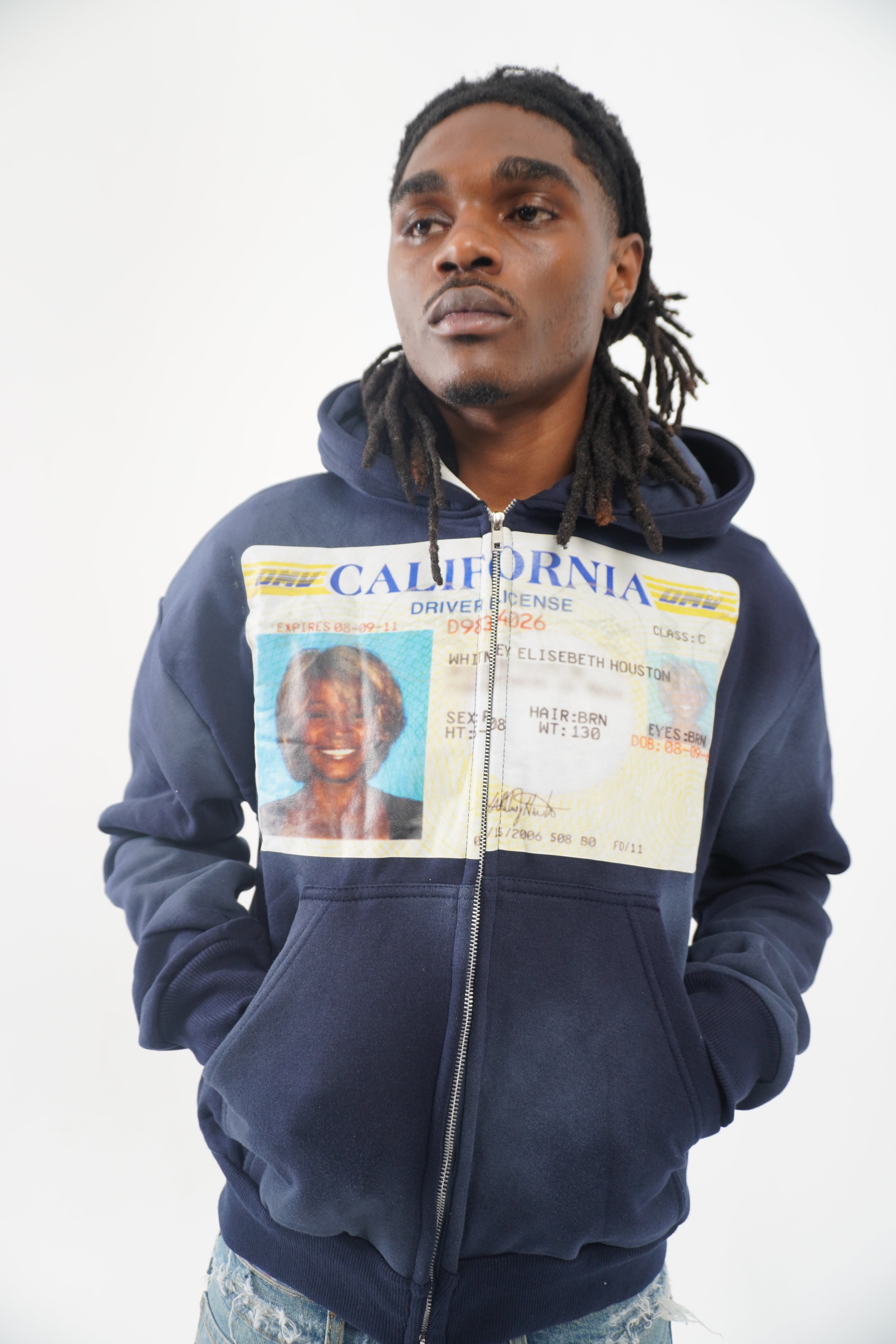 "WHITNEY" ZIP UP HOODIE