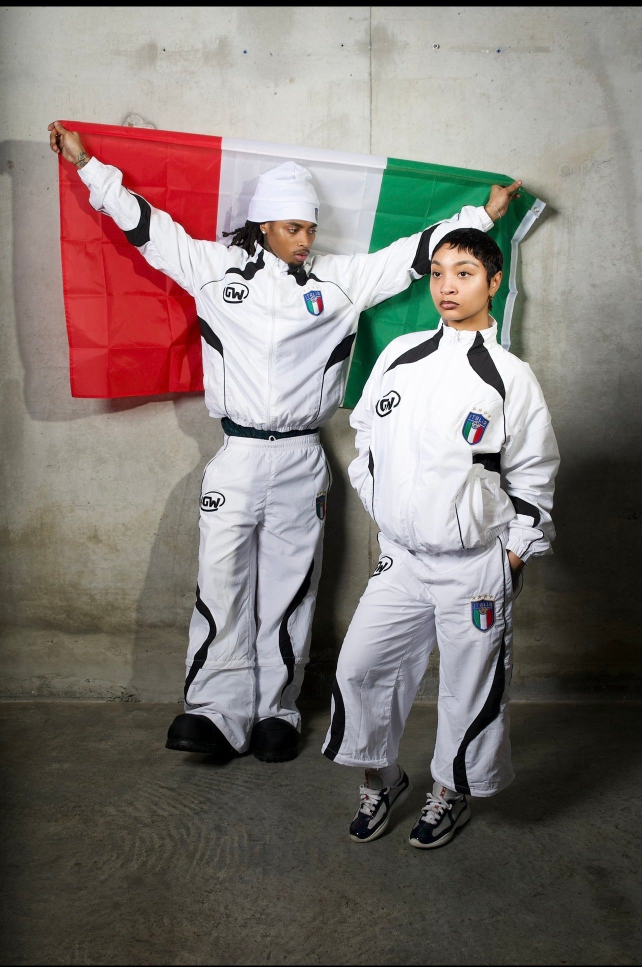 White Italïa Trackset + Headcap