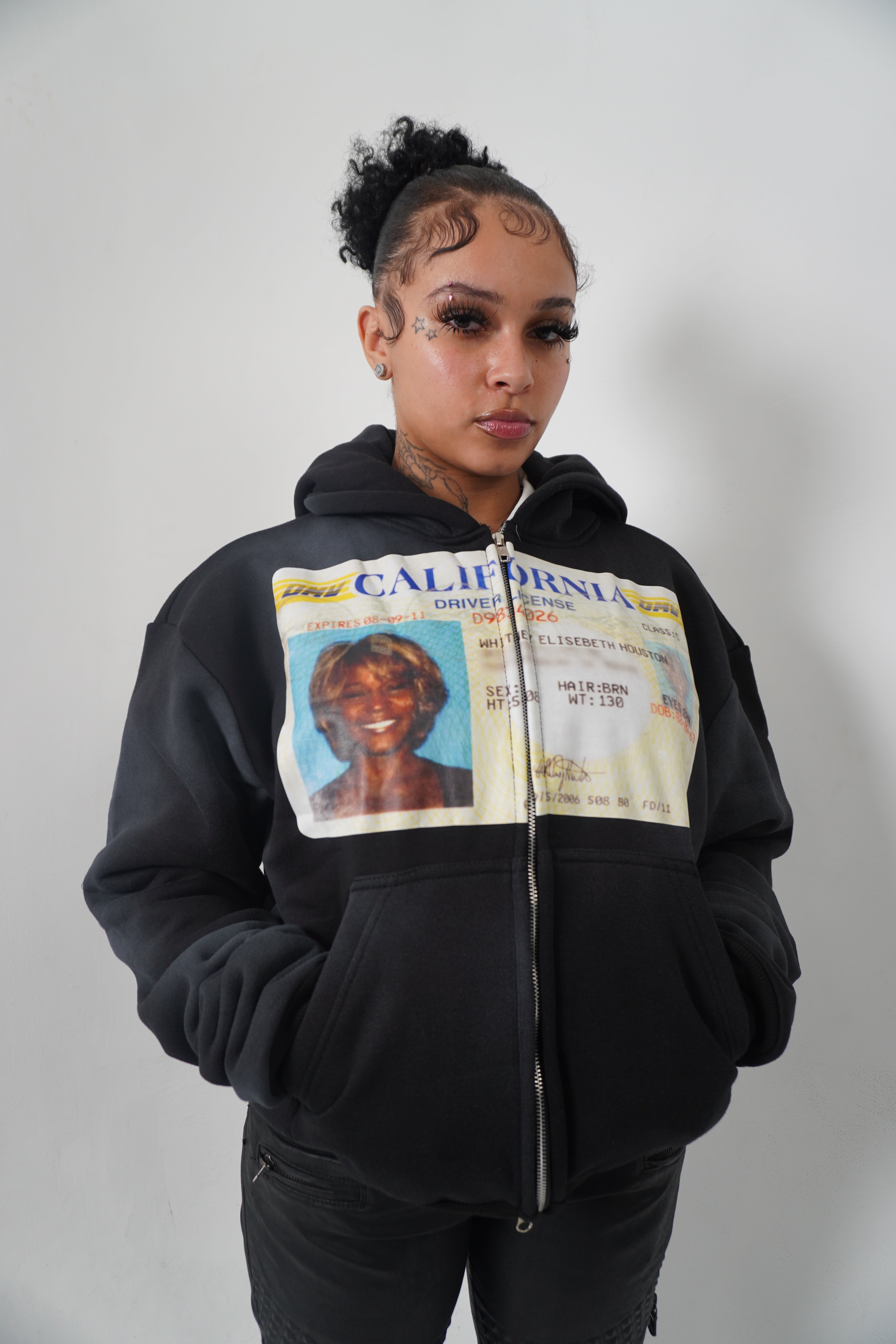 "WHITNEY" ZIP UP HOODIE