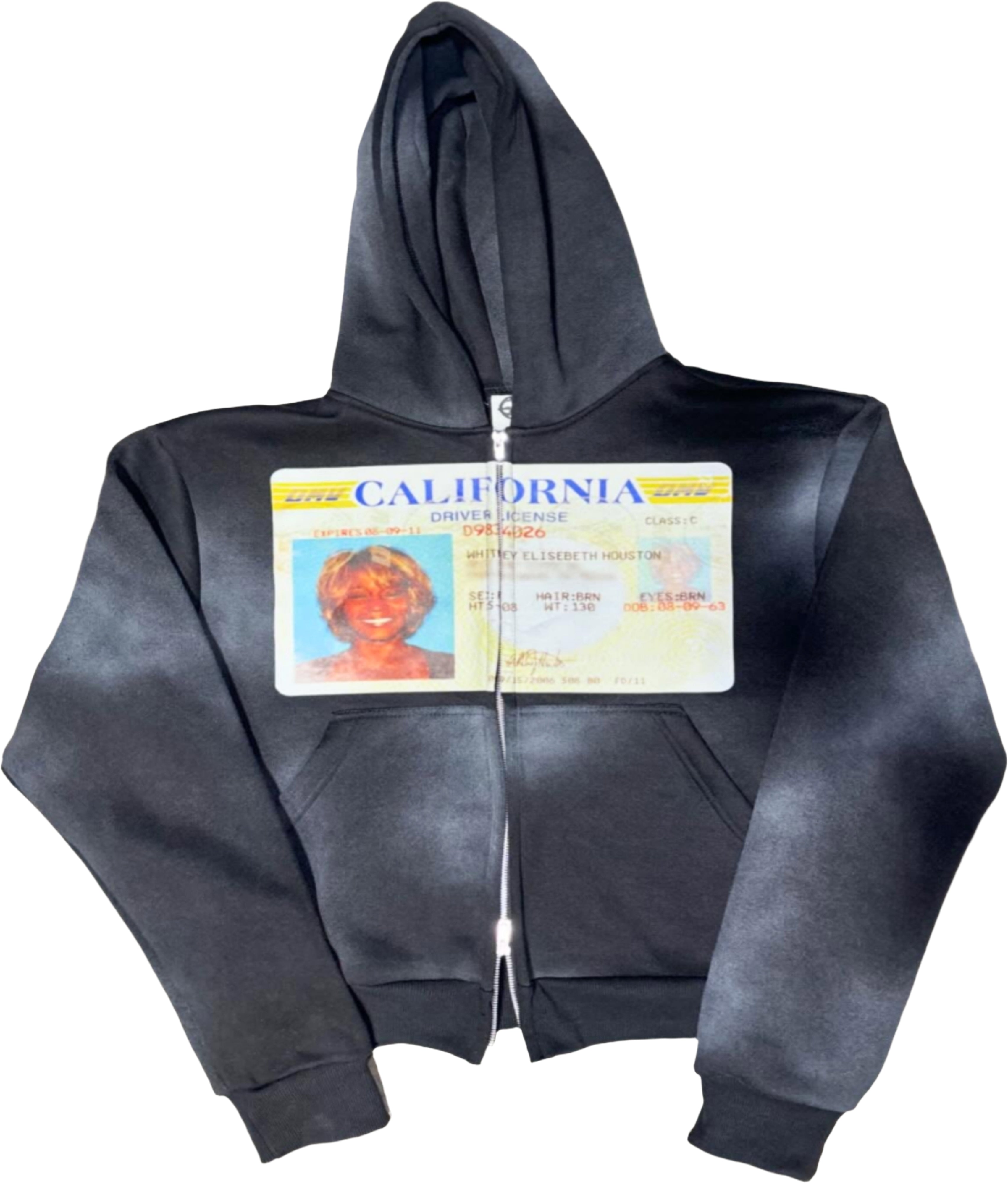 "WHITNEY" ZIP UP HOODIE