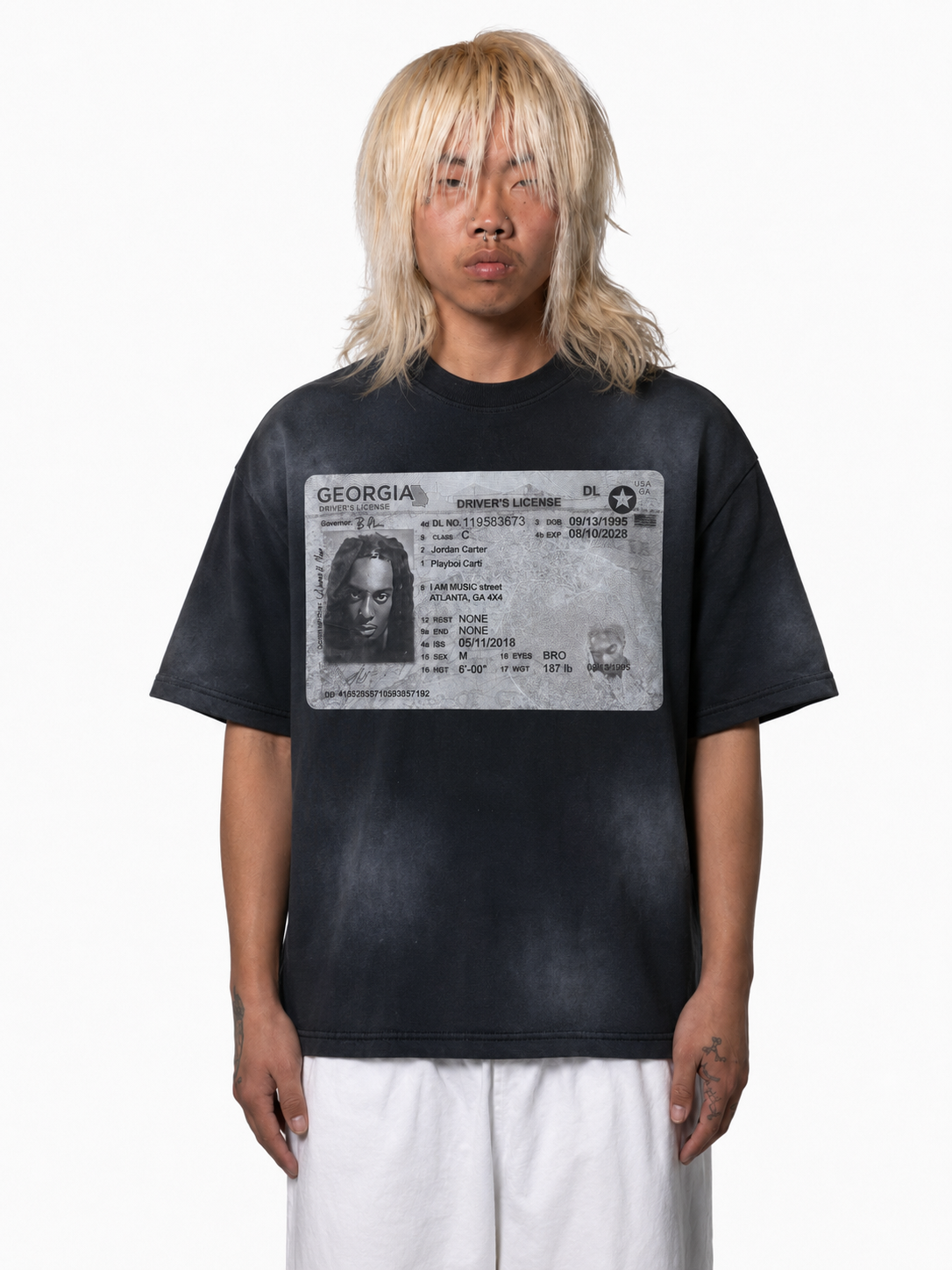 BLACK CARTI TEE