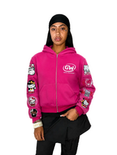 HELLO KITTY ZIP UP