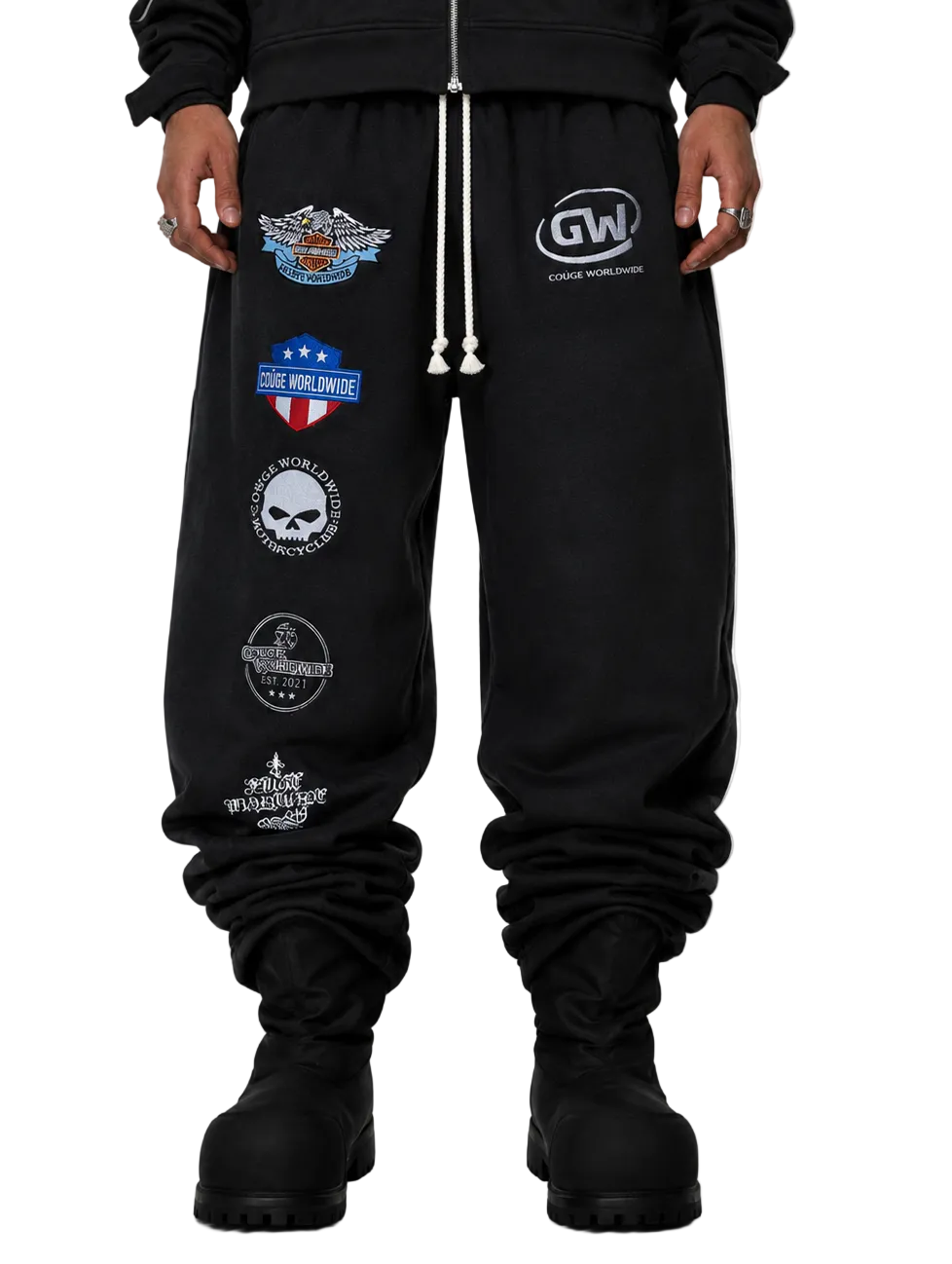 HARLEY SWEATS BLACK