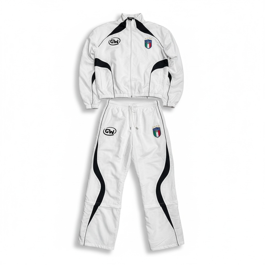 White Italïa Trackset + HEADCAP - 2