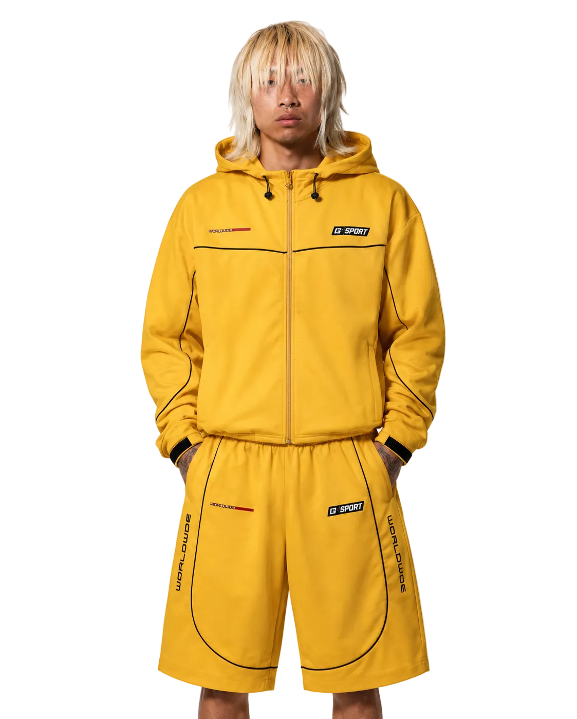 Kill Bill Yellow Short Suit