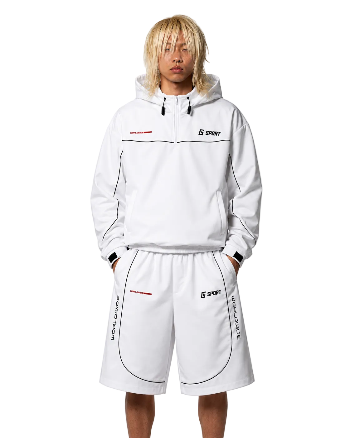 Kill Bill White Short Set