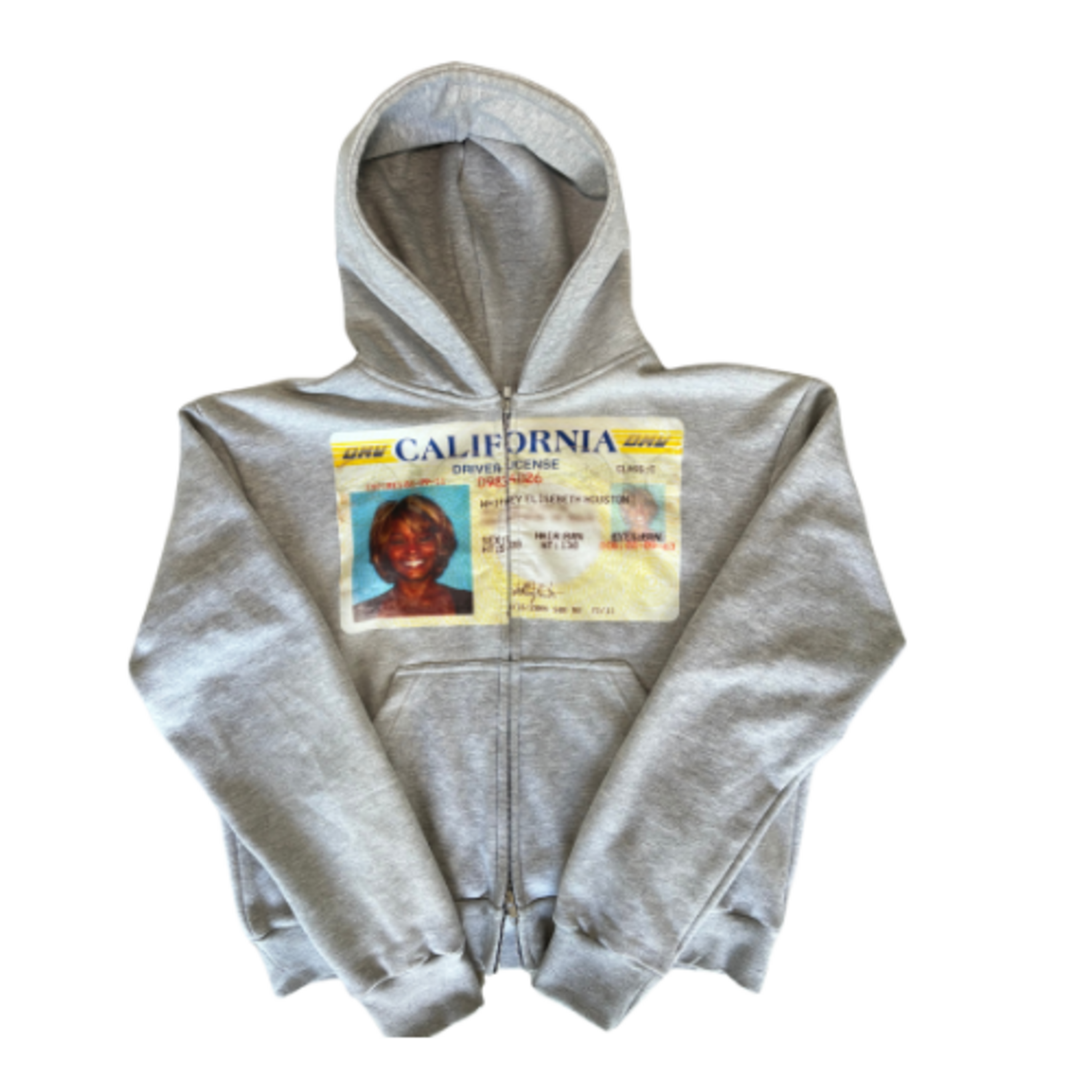 WHITNEY ZIP UP GREY